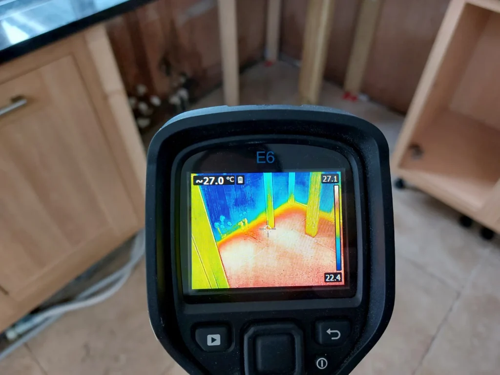 Water leak detection plumbing repairs